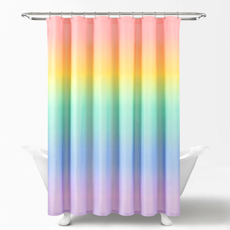 Latitude Run® Ombre Shower Curtain & Reviews Wayfair